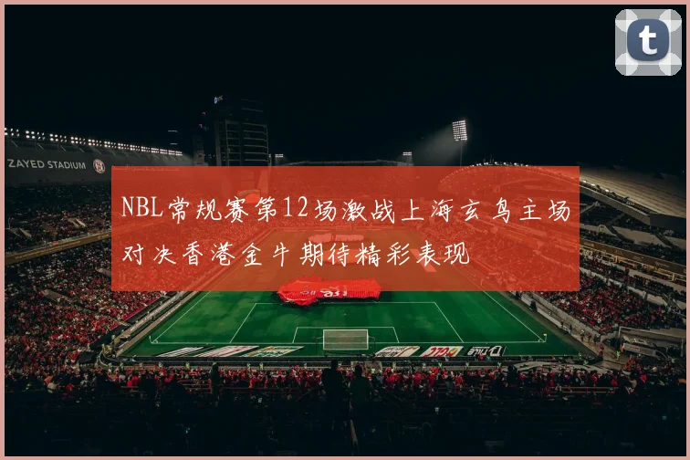 NBL常规赛第12场激战上海玄鸟主场对决香港金牛期待精彩表现